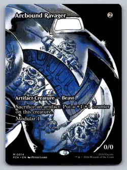 MTG Arcbound Ravager 0014 Borderless TMNT Mythic Rare PZA EN 2026 - Image 1