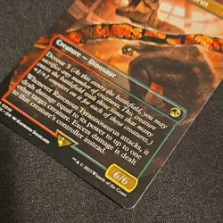 MTG Ravenous Tyrannosaurus (Borderless) REX Jurassic Park NM **NO RESERVE** - Image 3