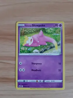 Pokemon Chilling Reign Galarian Slowpoke 054/198 | NM-M | English - Image 1