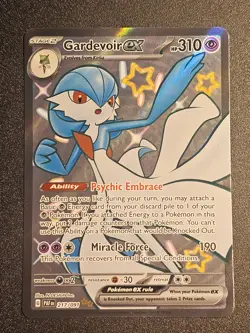 Pokemon TCG - Gardevoir EX 217/091 Paldean Fates - Image 1
