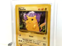 1999 POKEMON Pikachu "E3" Stamp Yellow Cheeks PSA 6 - Image 3