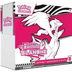ETB 9 booster Scellee cartes Pokemon Flamme Blanche EV10.5 Coffret Dresseur - Image 1