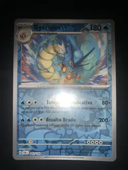 Carta Pokemon Gyarados Evoluzioni A Paldea Ita Italiano 043/193 Reverse Holo - Image 1