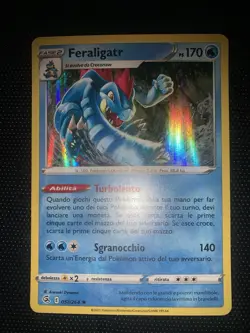 Feraligatr Holo Rara 057/264 Carta Ita Italiano Pokemon Colpo Fusione - Image 1