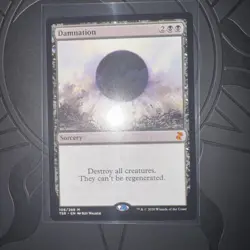 Damnation MTG Time Spiral Remastered : Mythic Rare Magic The Gathering TCG Card - Image 1