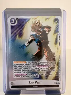 Dragon Ball Super Card FB05-048 Son Goku See You! Alt - Image 1