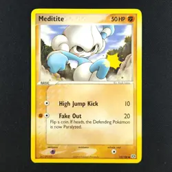 Meditite 55/106 - EX Emerald - Pokemon Card - Image 1