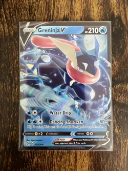 Greninja V 073/264 - Fusion Strike - Ultra Rare Pokemon Card - Near Mint (NM) - Image 1