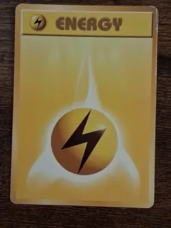 !!! Original Vintage 1996 Pokemon "Pocket Monsters" Energy Card x 2 !!! - Image 3
