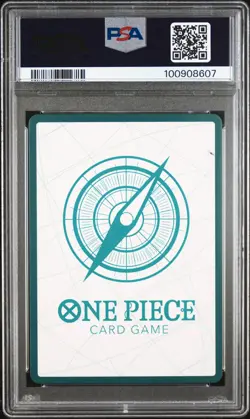 2023 ONE PIECE JAPANESE AWAKENING OF THE NEW ERA DON!! CARD OP05-ALT ART PSA 9 - Image 2