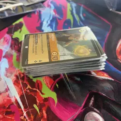 Lorcana Fabled 50+ Foil Card Lot - Foil Legendary & More! Near Mint - Image 2