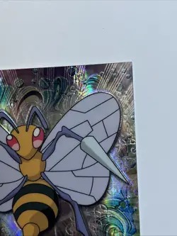 Beedrill #15 2000 Topps Chrome Series 1 Spectra Chrome Pokemon Card Mint - Image 5