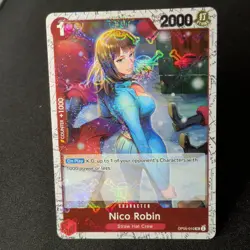 One Piece Card Game Nico Robin OP05-010 Jolly Roger Foil English Hashimoto Q - Image 1