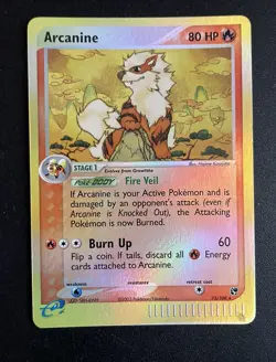 Arcanine | 15/100 | Ex Sandstorm | Reverse Holo | Pokemon Card | LP - Image 1