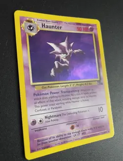 Haunter | 6/62 | Fossil | Holo | Pokemon Card | NM - Image 2