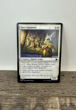 x1 Hare Apparent FDN Foundations MTG COMMON NM Reg - Image 1