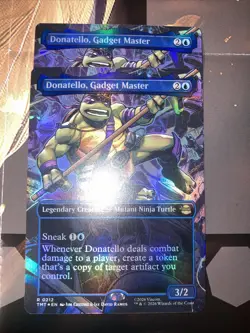 Donatello, Gadget Master (Borderless) Teenage Mutant Ninja Turtles Foil X2 - Image 1