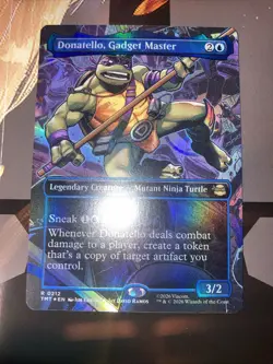 Donatello, Gadget Master (Borderless) Teenage Mutant Ninja Turtles Foil X2 - Image 4