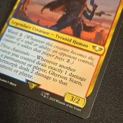 MTG Ghyrson Starn, Kelermorph Rare Warhammer 40K 124/168 **NO RESERVE** - Image 2