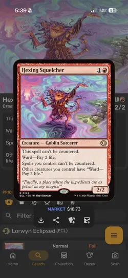 Hexing Squelcher Lorwyn Eclipsed Regular - Image 1