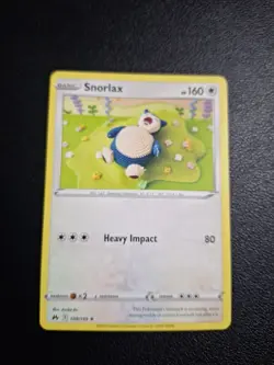 Snorlax 109/159 Rare Crown Zenith Pokemon TCG Near Mint - Image 1