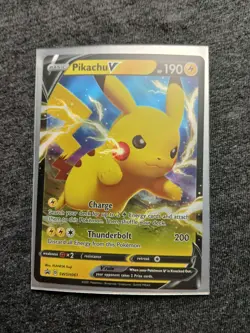 Pokemon TCG Pikachu V SWSH061 Sword & Shield Black Star Promo NM - Image 4