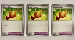Bravery Charm 173/193 Sv02: Paldea Evolved - Pokemon TCG (3x) NM - Image 1