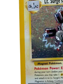 Lt. Surge's Magneton - 8/132 Gym Heros 2000 WOTC - Holo - Pokemon TCG - Image 2