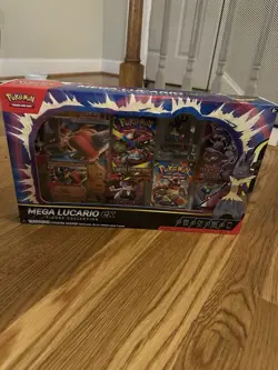 1x Pokemon Mega Lucario Action Figure Mega Lucario Collection TCG - Image 2