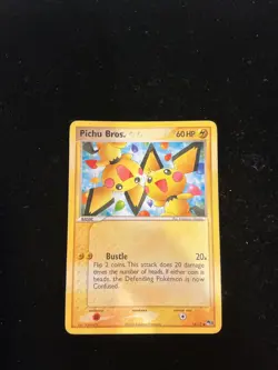 Pokemon Pichu Bros. POP Series 3 016/017 Common 60HP Basic 2006 English HP/DMG - Image 1