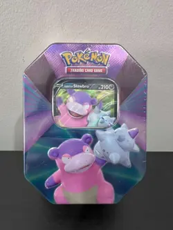💥Pokemon TCG Galarian Slowbro V Forces Tin Brand New Sealed ✅ TRUSTED SELLER 820650808401 - Image 1
