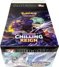 ❄ Pokemon SWSH6 Chilling Reign Build & Battle Display Box 10 Kits SEALED! ❄ - Image 1