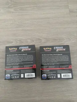 Lot of 2 Pokemon TCG Crown Zenith Booster Bundle Factory Sealed - Image 3