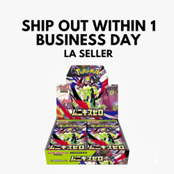 M3 Nihil Zero Pokemon Japanese *w Shrink Booster Box 「US SELLER」 - Image 1