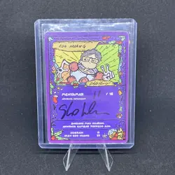 Pokkedo Xmas V3 Edo Huang (Mr. Mime Alt) 11/25 - Pokemon Custom Fan Art SIGNED - Image 1