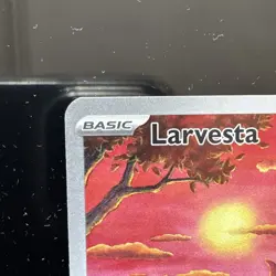 Pokemon TCG-Larvesta Black Bolt 099/086 Illustration Rare English NM - Image 2