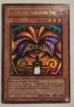 Yu-Gi-Oh! Exodia the Forbidden One – LOB-124 – Unlimited – Ultra Rare - Image 1