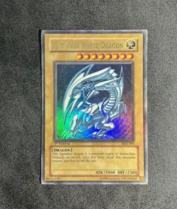 Yugioh Blue Eyes White Dragon SDK-001 1st Edition Ultra Rare Starter Deck Kaiba - Image 1