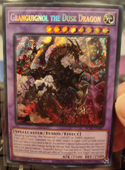 2020 YuGiOh Granguignol the Dusk Dragon Prismatic 1st Edition BLTR-EN087 - Image 1
