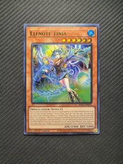 🔥Yu-Gi-Oh! - Elfnote Tinia - BPRO-EN011 - Ultra Rare - NM🔥 - Image 1