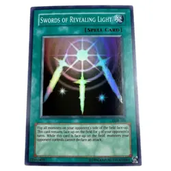 Yu-Gi-Oh! Swords of Revealing Light LOB-101 Unlimited Super Rare Holo Near Mint - Image 1