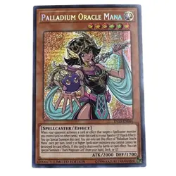 Yu-Gi-Oh! Palladium Oracle Mana TN19-EN004 Prismatic Secret Rare Limited Edition - Image 1