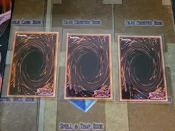 YUGIOH 3X MAGICIAN OF DARK ILLUSION LED6-EN006 RARE UNLIMITED ED NM - Image 2