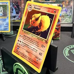 Pokemon Cards Flareon 3/64 Jungle Holo Rare - Image 3