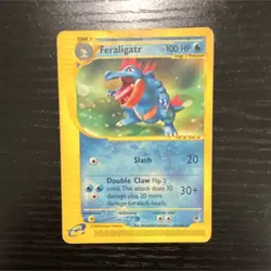 Feraligatr Expedition Base Set Rare Stage 2 Pokemon Card MP 046/165 English - Image 1