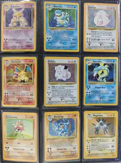 Complete Pokemon Card Base Set 102/102 WOTC 1999 Charizard, Blastoise, Venusaur - Image 1