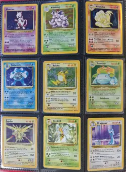 Complete Pokemon Card Base Set 102/102 WOTC 1999 Charizard, Blastoise, Venusaur - Image 2