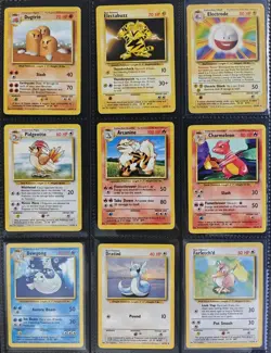 Complete Pokemon Card Base Set 102/102 WOTC 1999 Charizard, Blastoise, Venusaur - Image 3