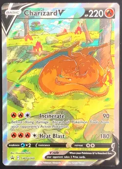 2022 Pokemon Charizard V - SWSH260 - SWSH: Sword & Shield Promo Cards (SWSD) - Image 1