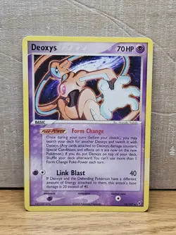 Deoxys 16/107 EX Deoxys Non-Holo Rare Pokemon Card TCG - Image 1